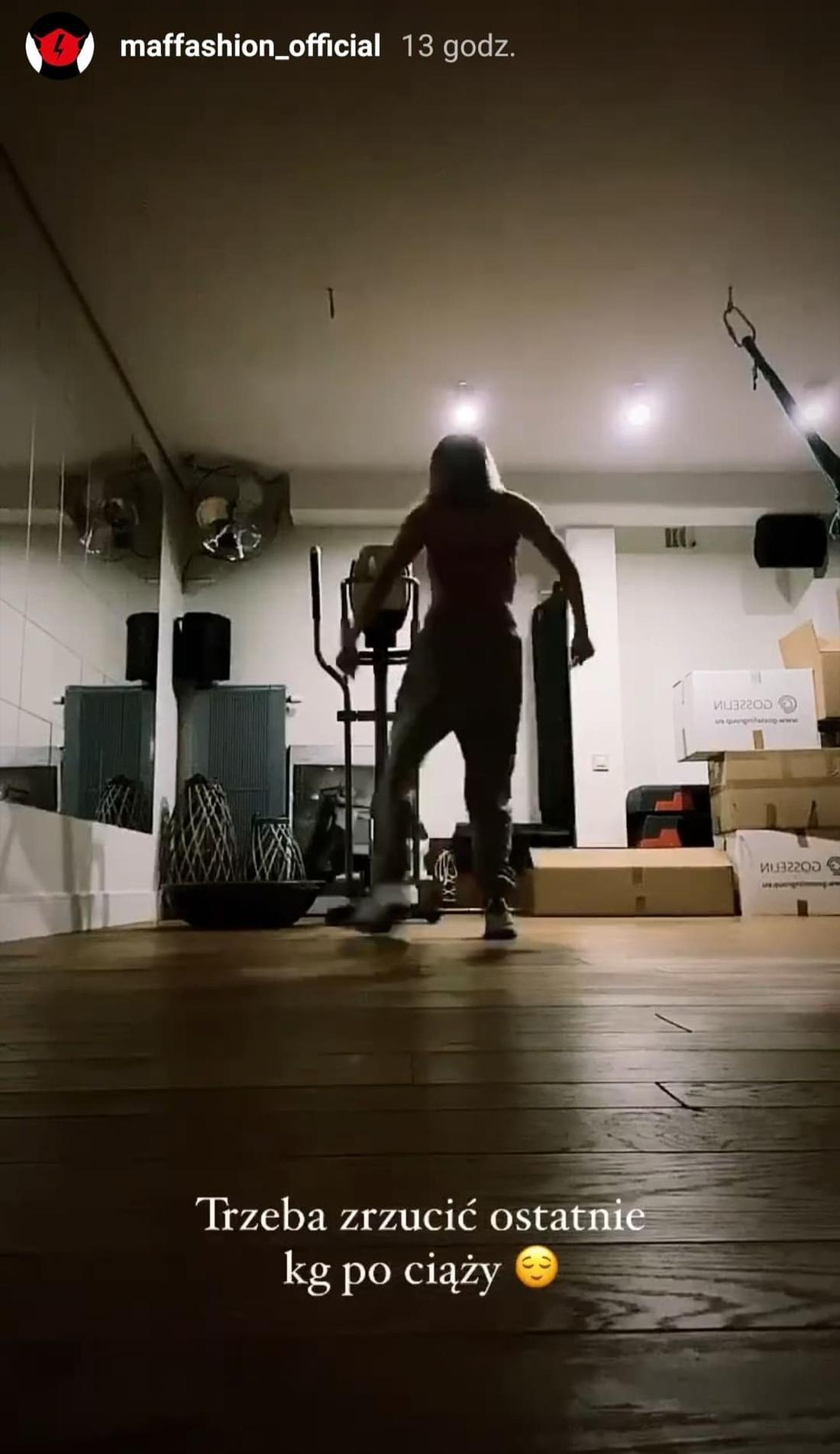 Maffashion zrzuca pociążowe kilogramy