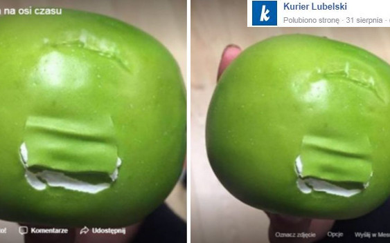 Klienci gryźli styropianowe jabłka w Ikea – sklep odpowiedział (Facebook)