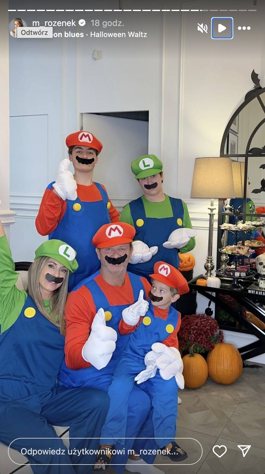 Małgorzata Rozenek-Majdan z przytupem świętuje HALLOWEEN! Dekoracje willi godne filmu HOLLYWOOD? (FOTO)