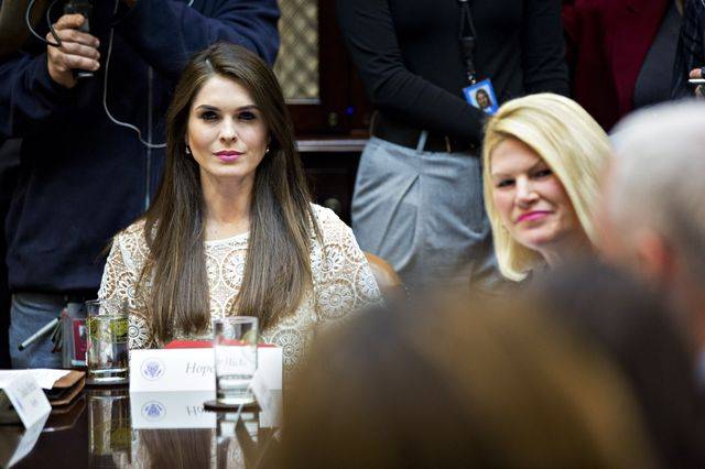 Hope Hicks, 29-letnia dyrektor ds komunikacji w gabinecie Donalda Trumpa