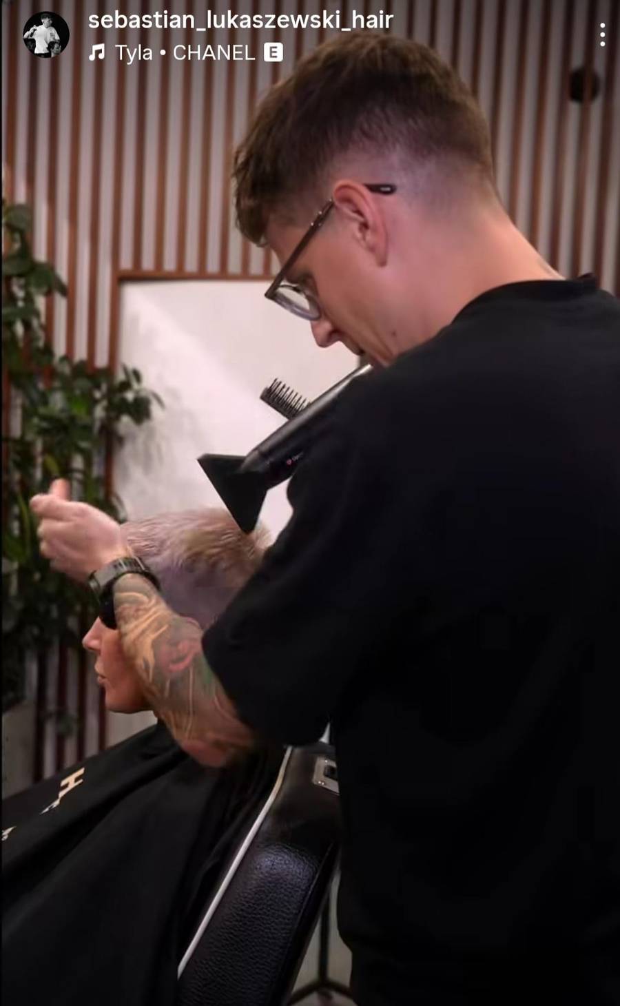 Blanka Lipińska metamorfoza włosów fot. Instagram/blanka_lipinska