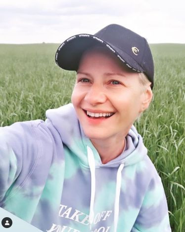 Z Małgosią Kożuchowską na łonie natury