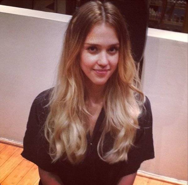 Ombre w wydaniu gwiazd