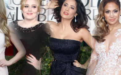 Kreacje gwiazd na gali Złotych Globów (FOTO)