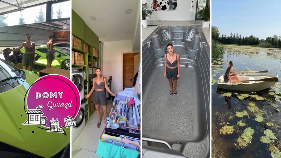 Halejcio oprowadza po CAŁYM domu za 9 mln: “Tu siusiu, tu basen, tu sauna, tu warzywka, tu Lambo” (ZDJĘCIA)