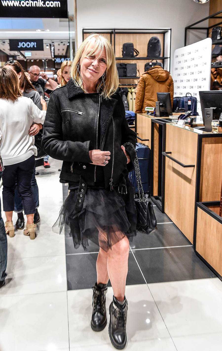 Gwiazdy na otwarciu salonu Ochnik