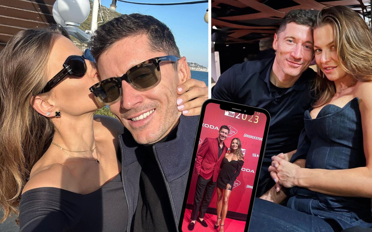 Lewandowscy na gali w Niemczech. Ania w niezwykle zmysłowej kreacji