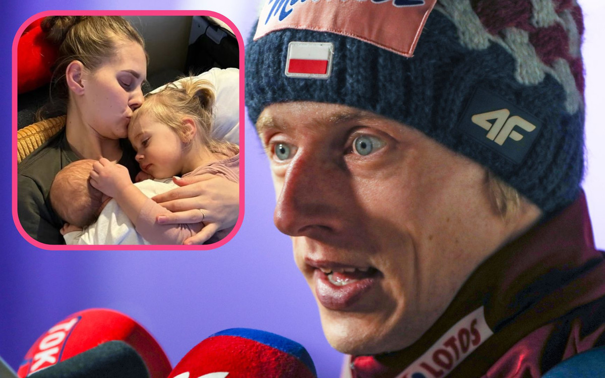 Tata Dawida Kubackiego ujawnia nowe informacje. Kiedy żona skoczka trafiła do szpitala?