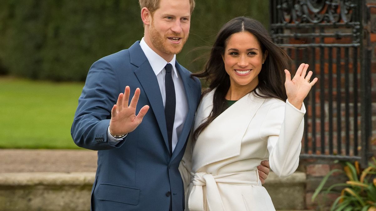 File photo dated 27/11/2017 of Prince Harry and Meghan Markle in the Sunken Garden at Kensington Palace, London, after the announcement of their engagement. The Duchess of Sussex has told how she only began to understand what it was like to be treated like a black woman when she started dating the Duke of Sussex. Meghan, in conversation with pop superstar Mariah Carey for her Spotify podcast, said her relationship with Harry led to more focus on her race than ever before. Issue date: Tuesday August 30, 2022.,Image: 356257054, License: Rights-managed, Restrictions: FILE PHOTO, Model Release: no, Credit line: Dominic Lipinski / PA Images / Forum