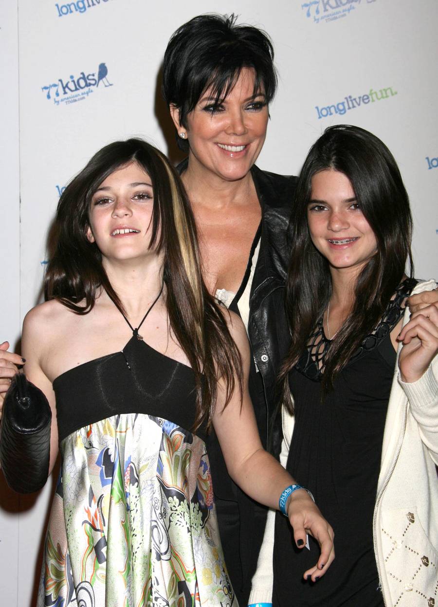 Kylie Jenner na starych zdjęciach