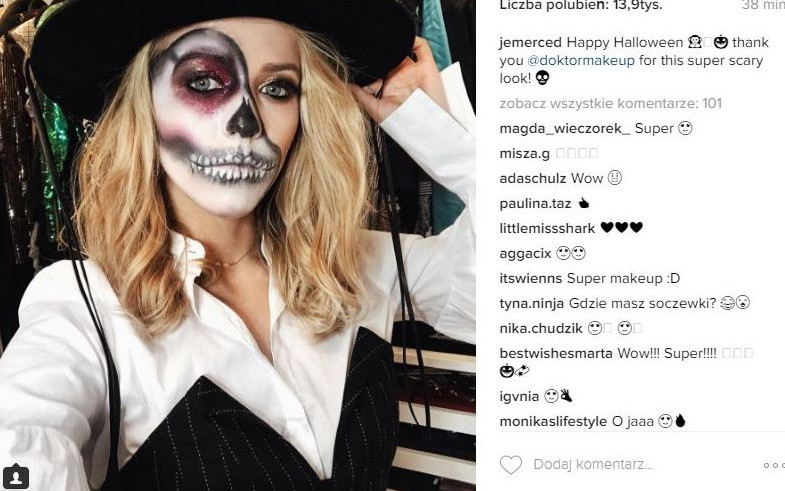 Polskie gwiazdy na Halloween 2016