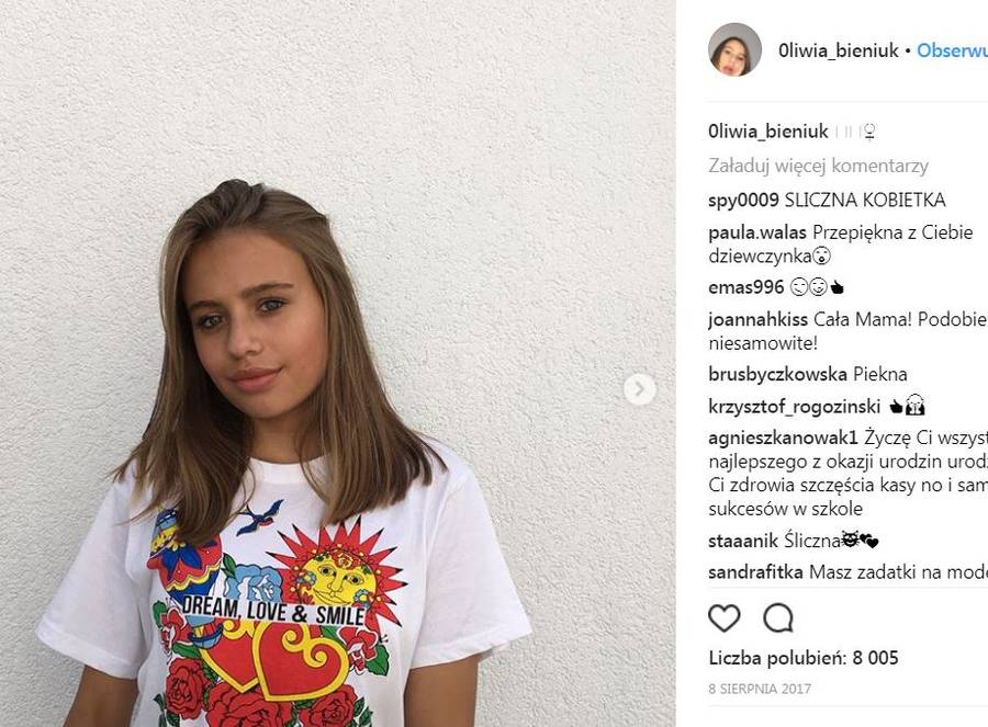 Oliwia Bieniuk coraz bardziej przypomina Annę Przybylską!