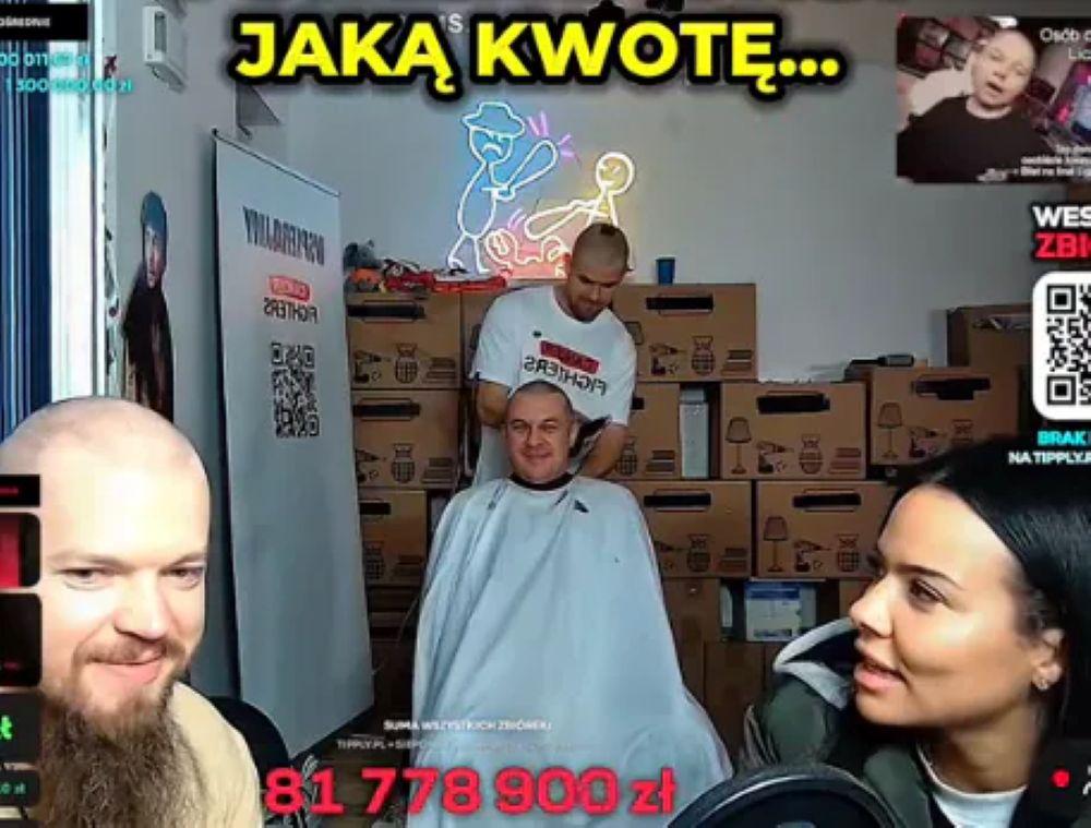 Lexy na streamie Łatwogang/YouTube