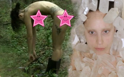 Co robi naga Lady Gaga? (VIDEO)