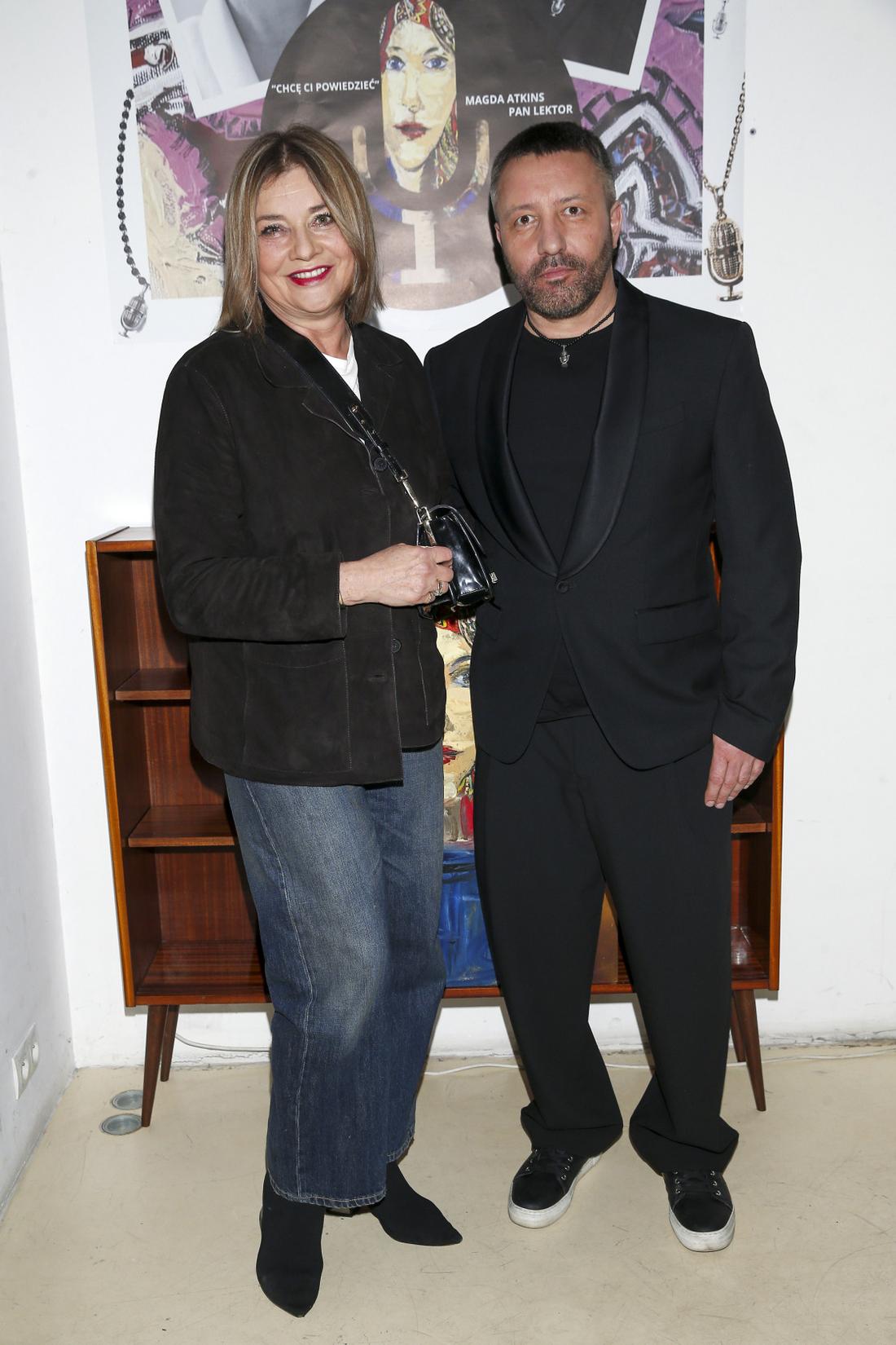 Małgorzata Ostrowska-Królikowska, Bartosz Łabęcki, fot. AKPA.