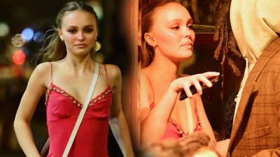 Lily Rose Depp spotyka się z byłym chłopakiem Kardashianki? (ZDJĘCIA)