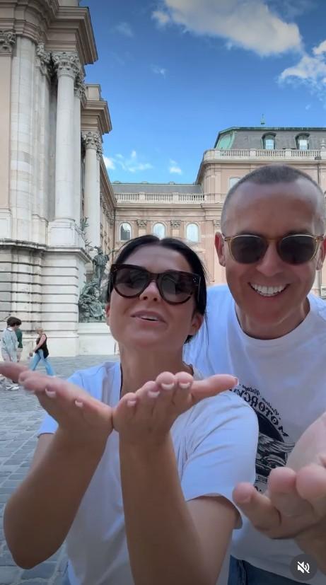 Katarzyna Cichopek i Maciej Kurzajewski zaszaleli w Budapeszcie, fot. Instagram