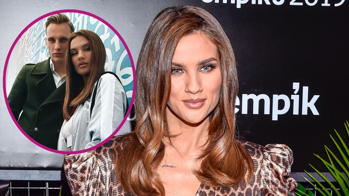 Karolina Gilon z chłopakiem, Adamem Niedzielskim