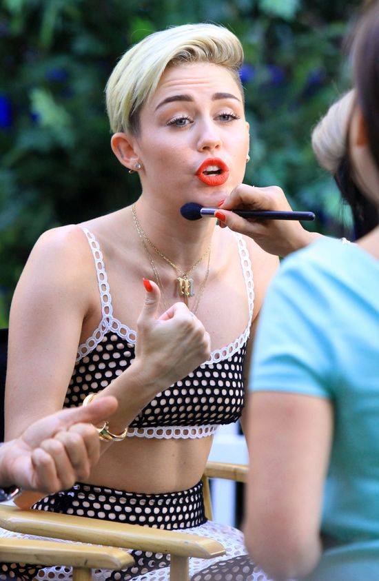 Miley Cyrus w Good Morning America