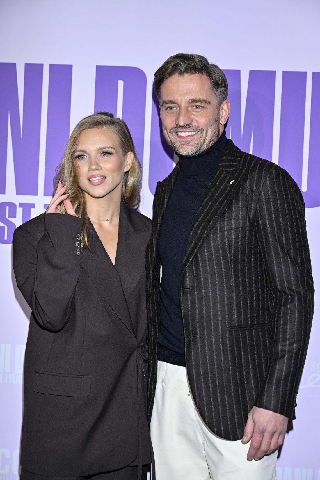 Agnieszka Kaczorowska, Marcin Rogacewicz, fot. AKPA.