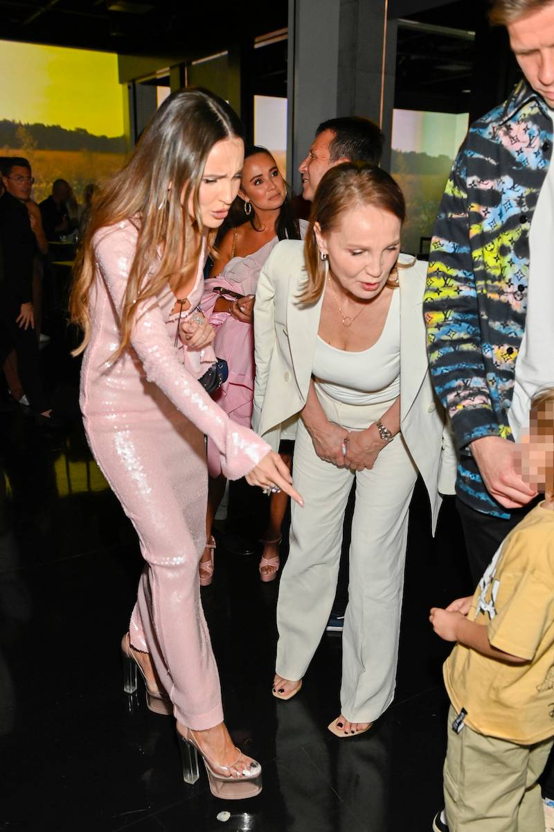 Marina Łuczenko świętuje z rodziną premierę teledysku. Pojawiła się nawet rodzina Szczęsnego