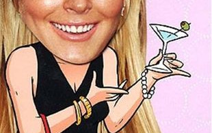 Hallmark nabija się z Pitta, Simpson i Lohan