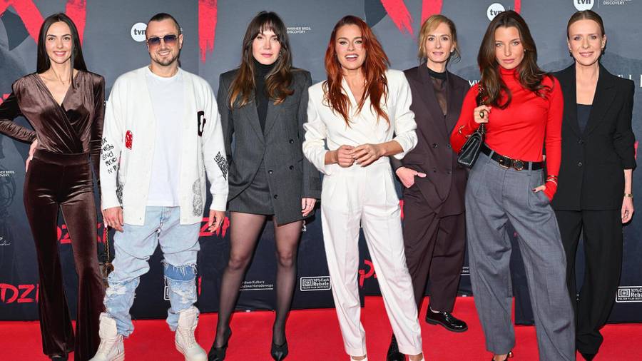 Gwiazdy na premierze filmu "Dziki", fot. KAPiF