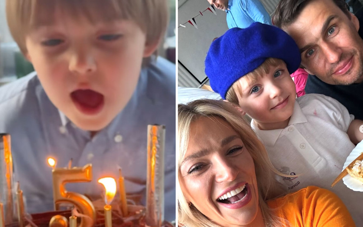 5 urodziny syna Jarosława Bieniuka i Marty Gliwińskiej. Spójrzcie na ich wspólne kadry
