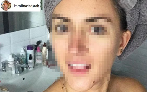 Karolina Sosztak bez makijażu. Odważnie?