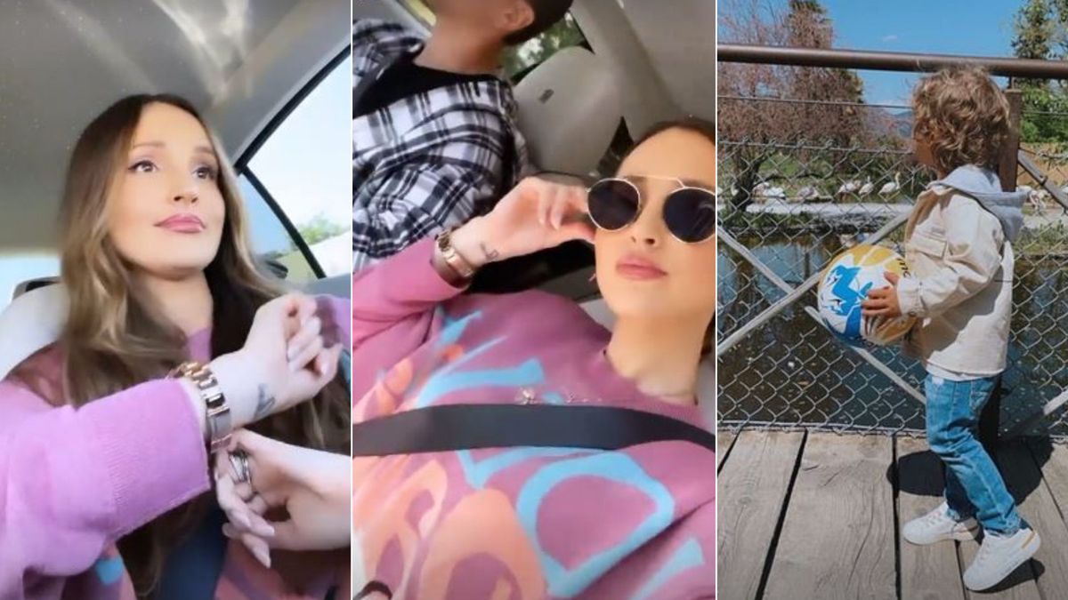 Marina spędzała rodzinną majówkę. Wózek Liama robi furorę!