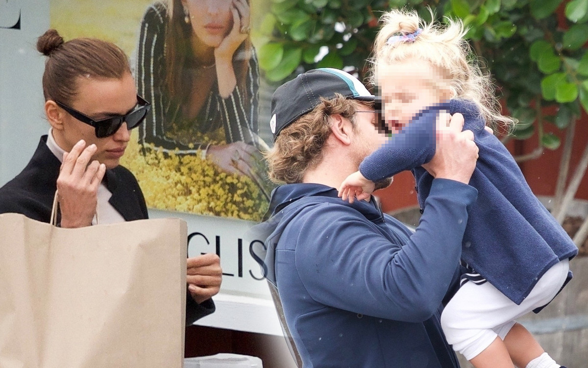 Irina Shayk i Bradley Cooper z córką na zakupach. Wyczuwacie kryzys?