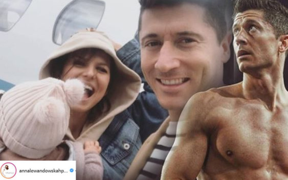 Lewandowski rozczulony swoim porankiem z rodziną! Wzruszające