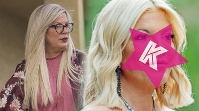 Zobaczcie, jak dobry stylista, makijażysta i fryzjer zmienili Tori Spelling (ZDJĘCIA)