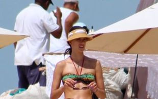 Alessandra Ambrosio na urlopie (FOTO+VIDEO)