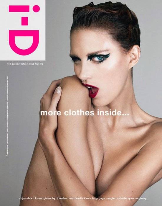 Anja Rubik na okładkach