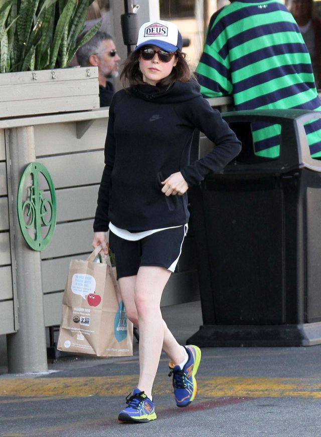 Ellen Page – gwiazda lubi sportowy styl