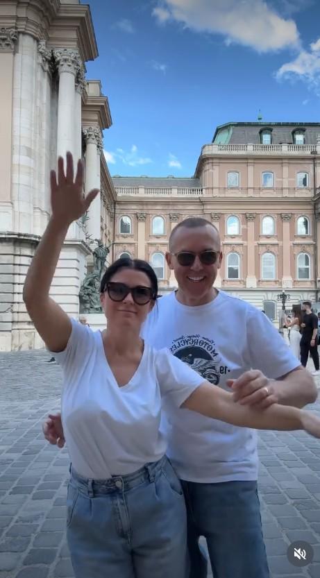 Katarzyna Cichopek i Maciej Kurzajewski zaszaleli w Budapeszcie, fot. Instagram