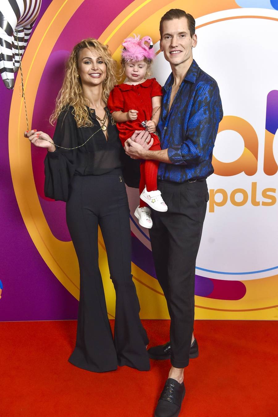 Świąteczny nastrój w “Halo Tu Polsat”! Zachwycająca Katarzyna Figura, Hanna Żudziewicz i Jacek Jeschke z córeczką (FOTO)