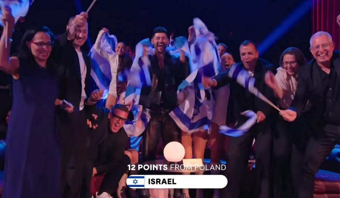 Polskie jury dało 12 punktów Izraelowi podczas Eurowizji 2026, fot. YouTube.com