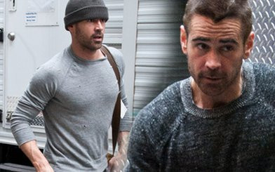 Colin Farrell na planie nowego filmu (FOTO)