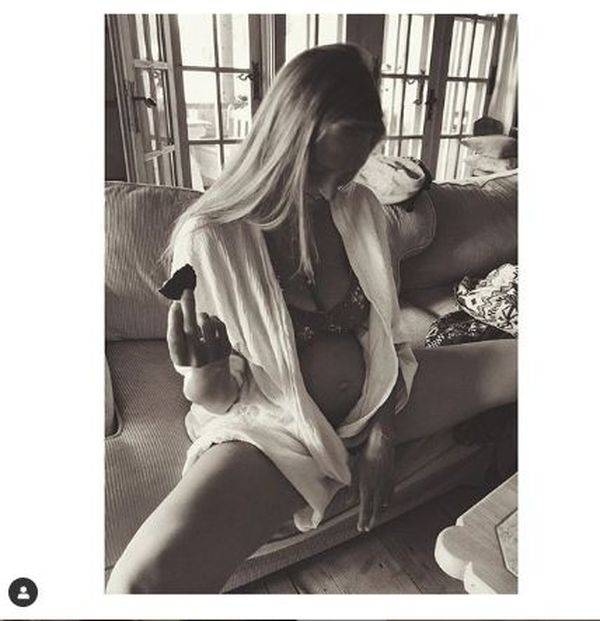 Ola Żebrowska w ciąży, fot. Instagram