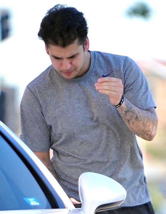 Rob Kardashian na starych zdjęciach