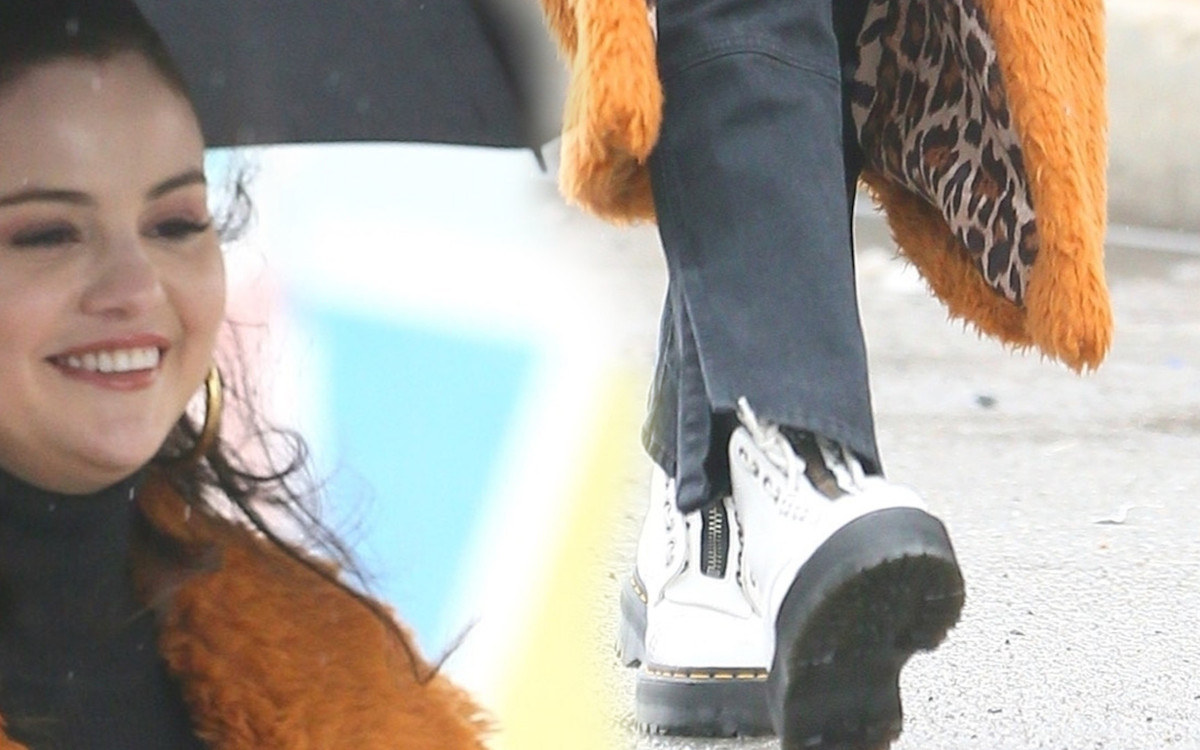 Dawno niewidziana Selena Gomez. W deszczowy dzień pomyka po Nowym Jorku