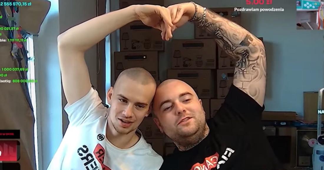 Stream Łatwogang i Bedoes, Lidl wpłata/YouTube