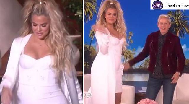 Khloe u Ellen mówi o PŁCI dziecka