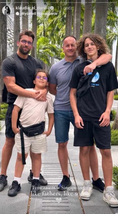 Były partner Klaudii El Dursi, fot. Instagram