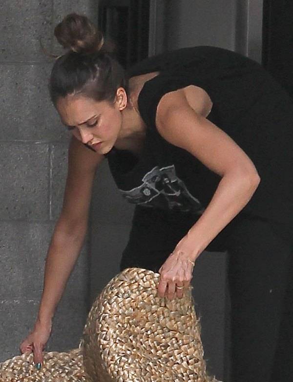Jessica Alba robi porządki
