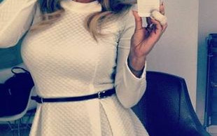 Seksowna Doda w małej białej (FOTO)