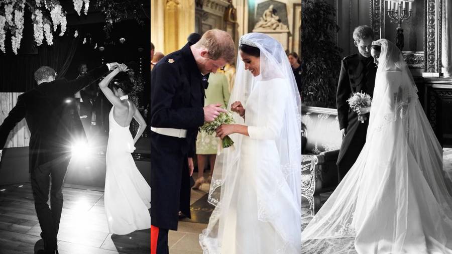 Meghan i Harry opublikowali nieznane zdjęcia ze ślubu, fot. Instagram