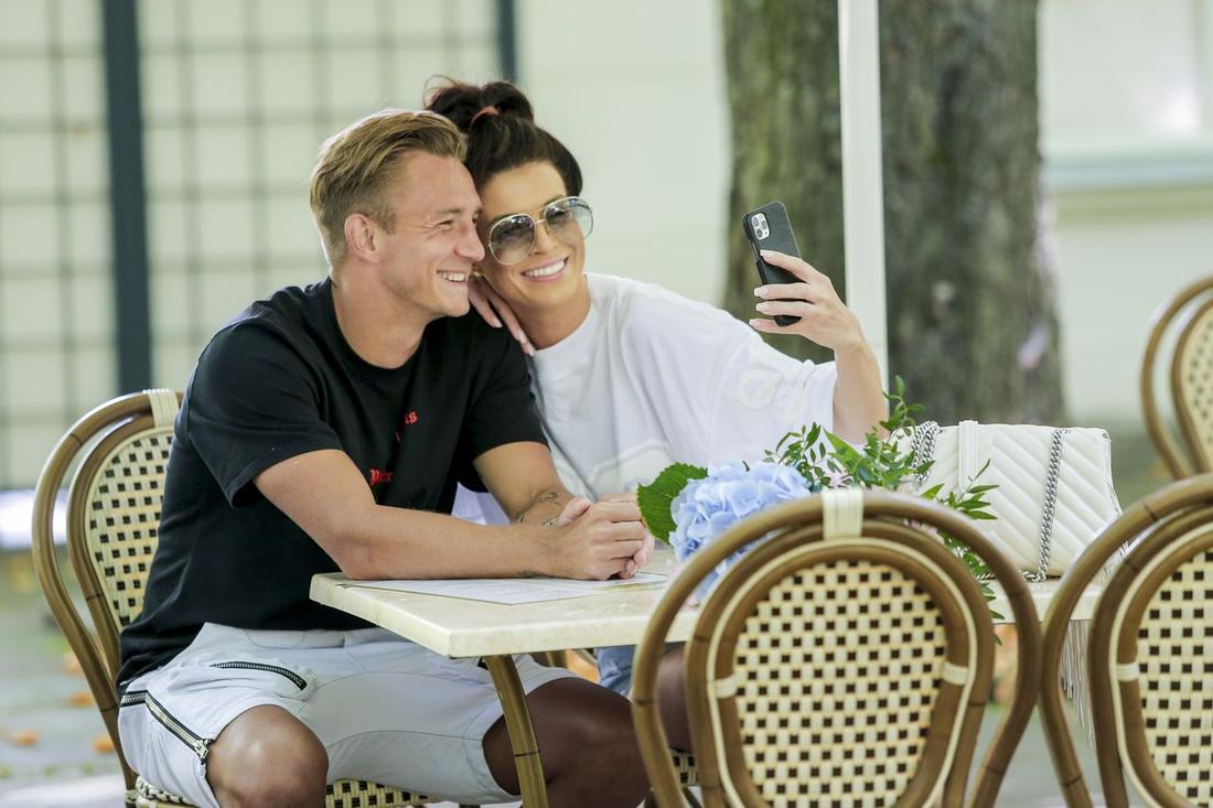 Rzeźniczak i Stępień robią selfie